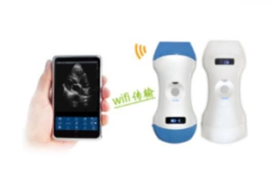 索诺星凸阵线阵相控阵三合一无线探头式B超/彩超 图片 1